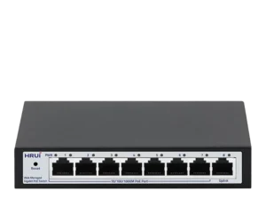 سوئیچ مدیریتی 8 پورت گیگابیتی POE اچ آر یو آیHR-AFGW-71