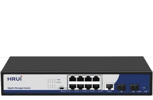 سوئیچ مدیریتی 8 پورت گیگابیتی اچ آر یو آی HR-SWG2082NS