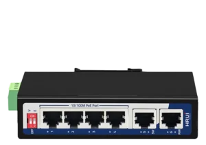 سوئیچ صنعتی 4 پورت مگابیتی POE اچ آر یو آی HR500-AF-42