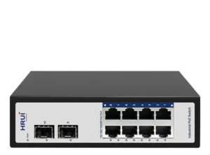 سوئیچ صنعتی 8 پورت گیگابیتی POE اچ آر یو آی HR500-AFG-82S