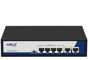 سوئیچ غیرمدیریتی 4 پورت مگابیتی POE اچ آر یو آی HR900-AF-42N