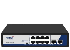 سوئیچ غیرمدیریتی 8 پورت مگابیتی POE اچ آر یو آی HR900-AF-82N