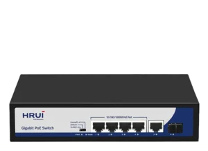 سوئیچ گیگابیتی 4 پورت POE اچ آر یو آی HR900-AFG-411NS-120
