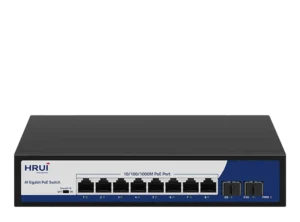 سوئیچ غیرمدیریتی 8پورت گیگابیتیPOE اچ آر یو آیHR900-AFG-82NS