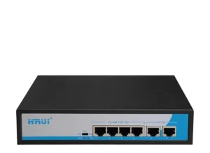 سوئیچ غیرمدیریتی 6 پورت مگابیتیPOE اچ آر یو آی HR901-AF-42N