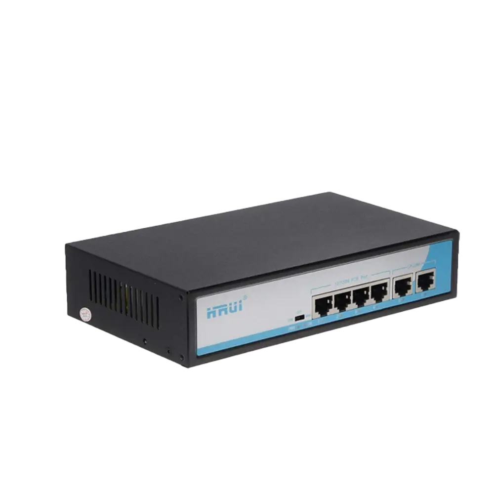 سوئیچ غیرمدیریتی 6 پورت مگابیتیPOE اچ آر یو آی HR901-AF-42N