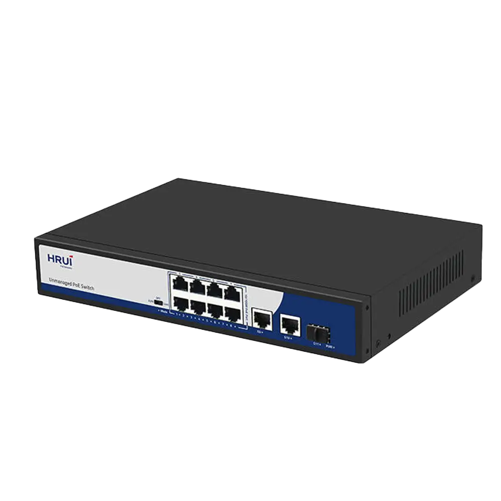 سوئیچ غیرمدیریتی 8پورت مگابیتیPOE اچ آر یو آیHR901-AF-821GNS