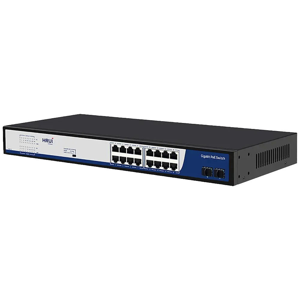 سوئیچ 16 پورت گیگابیتی POE اچ آر یو آی HR901-AFG-162S-300