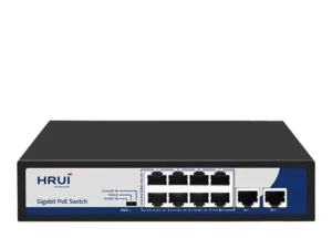 سوئیچ غیرمدیریتی 8 پورت گیگابیتیPOE اچ آر یو آیHR901-AFG-82N