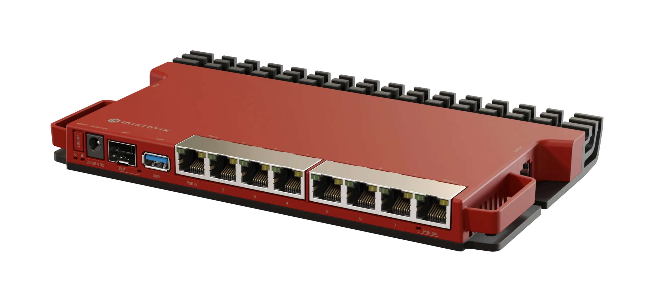 روتر شبکه 8 پورت گیگابیتی میکروتیک L009UiGS-RM
