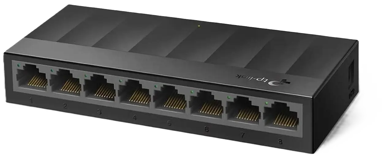 سوئیچ گیگابیتی 8 پورت دسکتاپ تی پی لینک مدل LS1008G