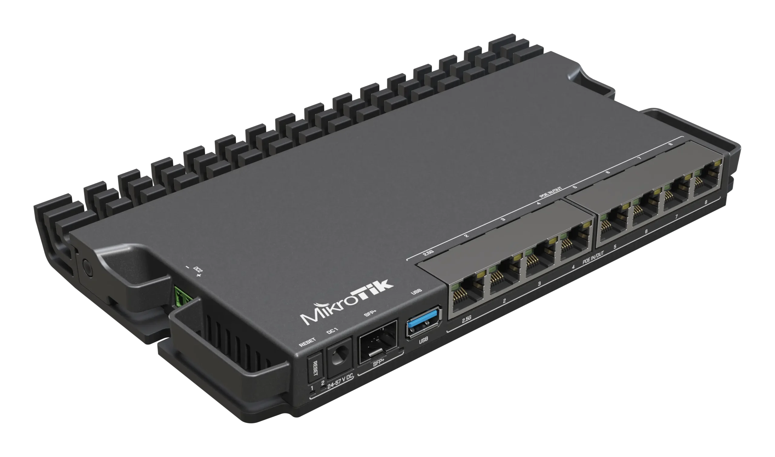 روتر شبکه 8 پورت گیگابیتی POE میکروتیک RB5009UPr+S+IN