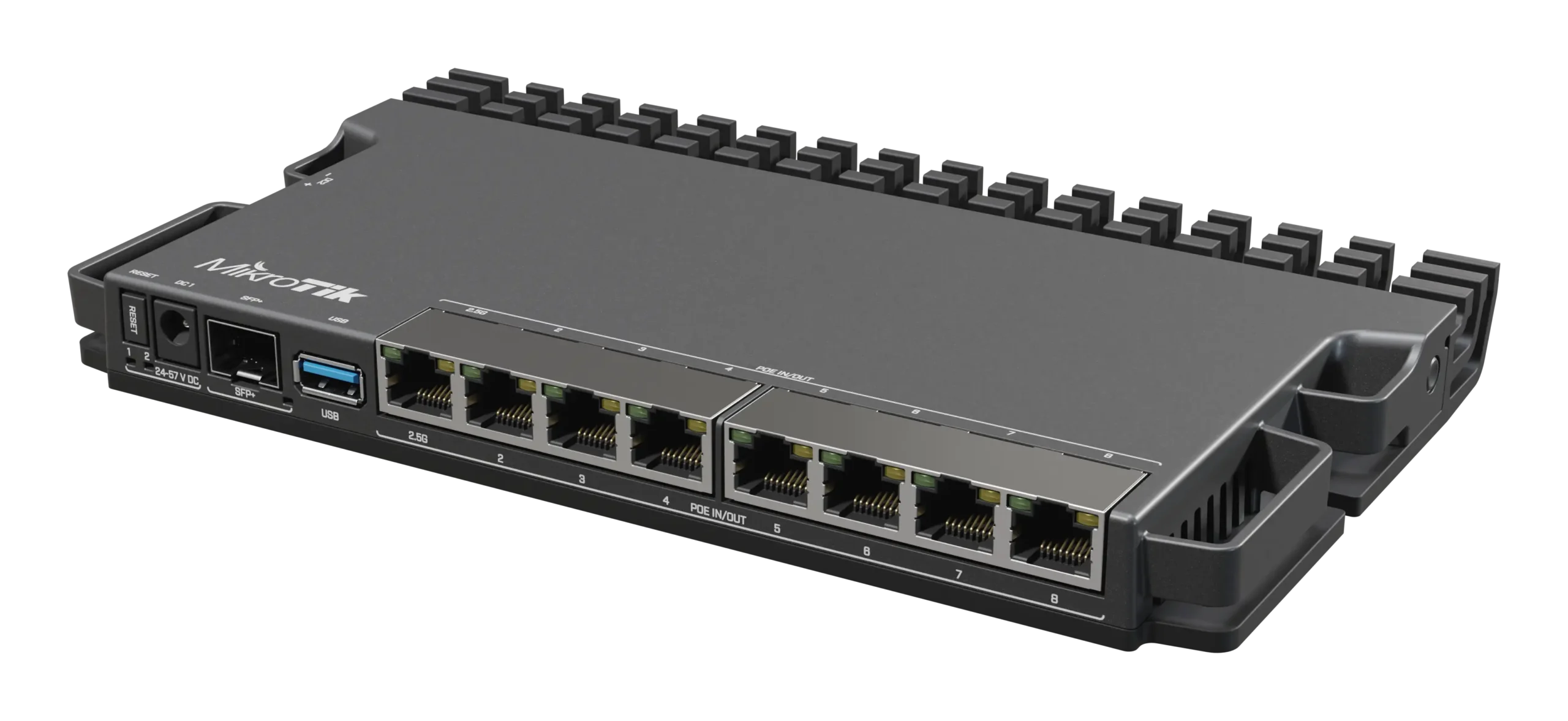 روتر شبکه 8 پورت گیگابیتی POE میکروتیک RB5009UPr+S+IN