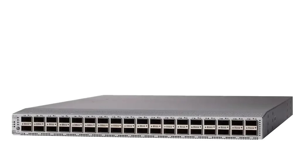 سوئیچ مدیریتی 36 پورت فیبرنوری سیسکو نکسوس N9K-C9336C-FX2