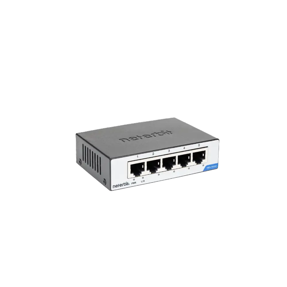 سوئیچ غیرمدیریتی 5 پورت مگابیتی نتربیت مدل NES-1005C