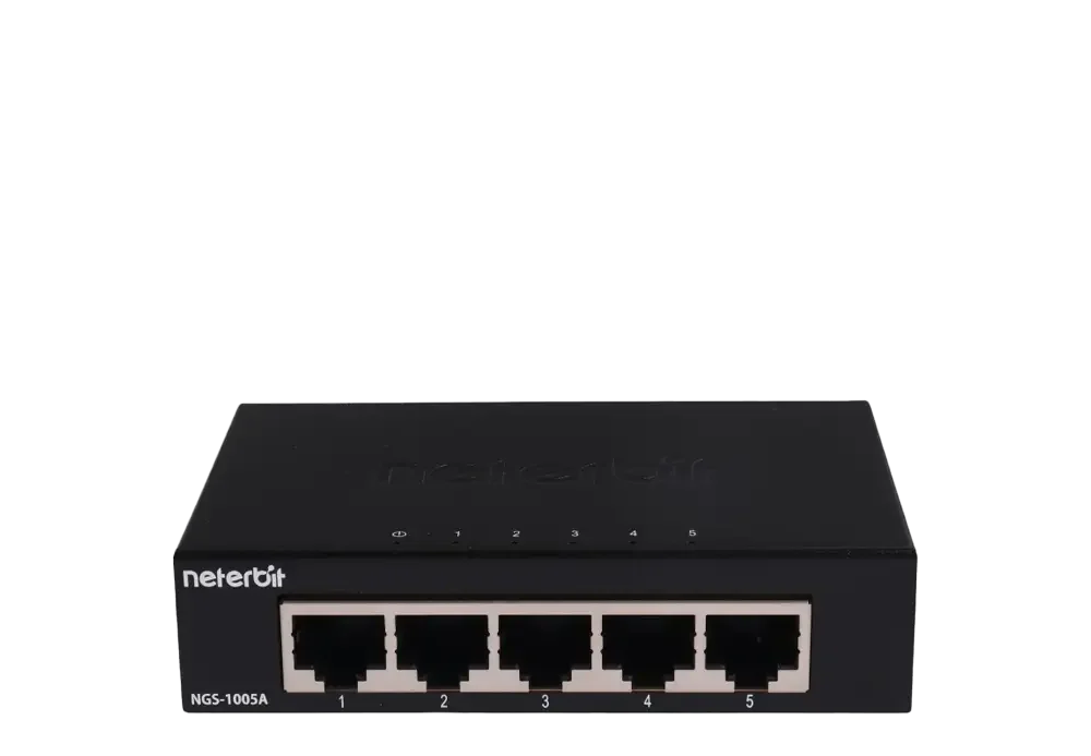 سوئیچ غیرمدیریتی 5 پورت گیگابیتی نتربیت مدل NGS-1005A