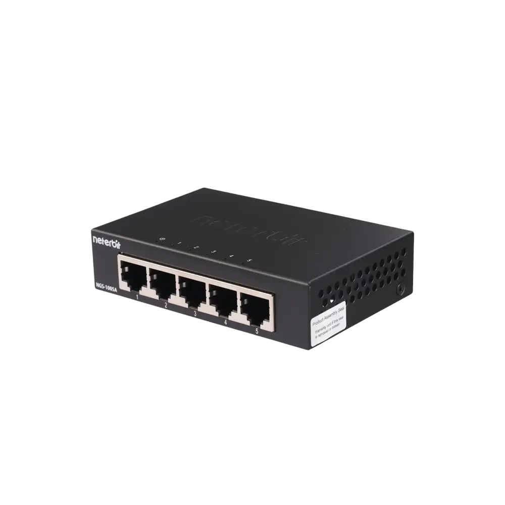 سوئیچ غیرمدیریتی 5 پورت گیگابیتی نتربیت مدل NGS-1005A