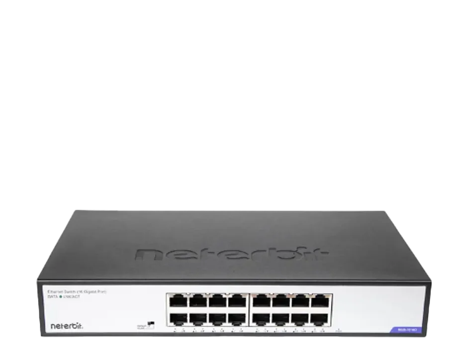 سوئیچ غیرمدیریتی 16 پورت گیگابیتی نتربیت مدل NGS-1016D