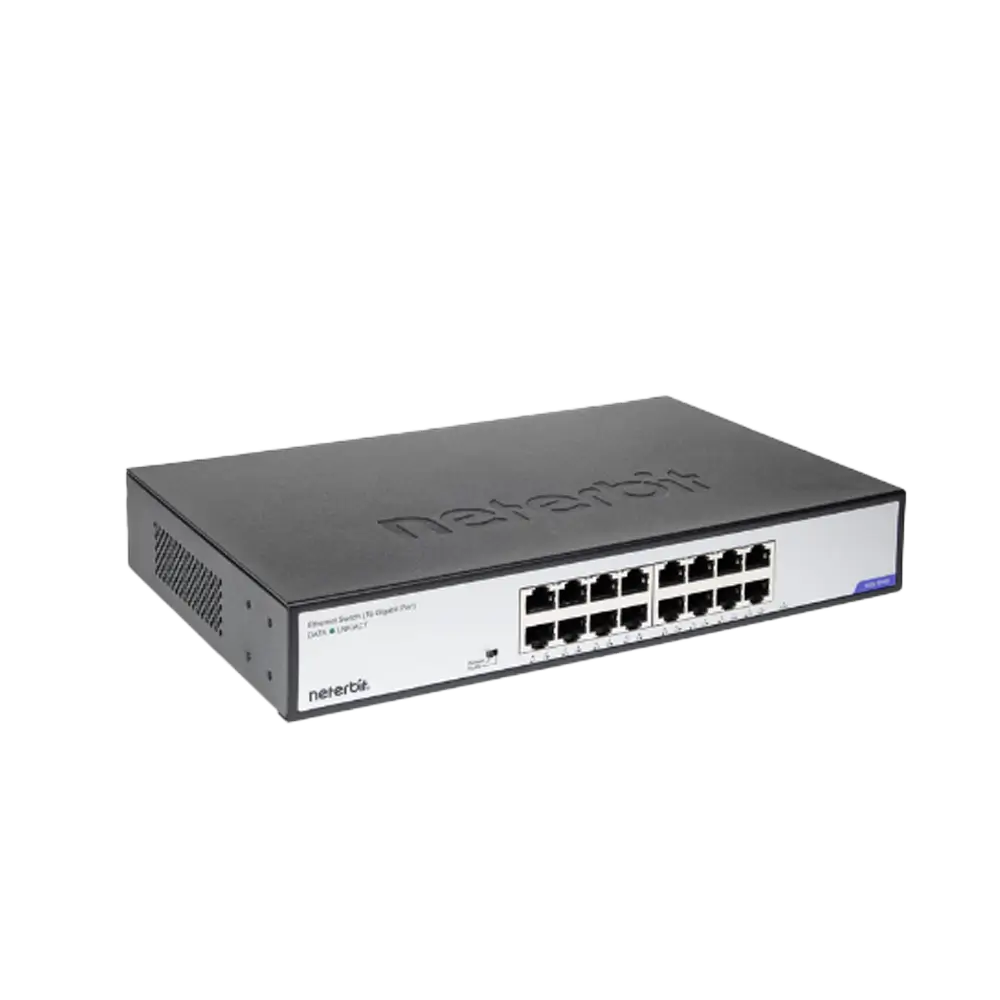 سوئیچ غیرمدیریتی 16 پورت گیگابیتی نتربیت مدل NGS-1016D