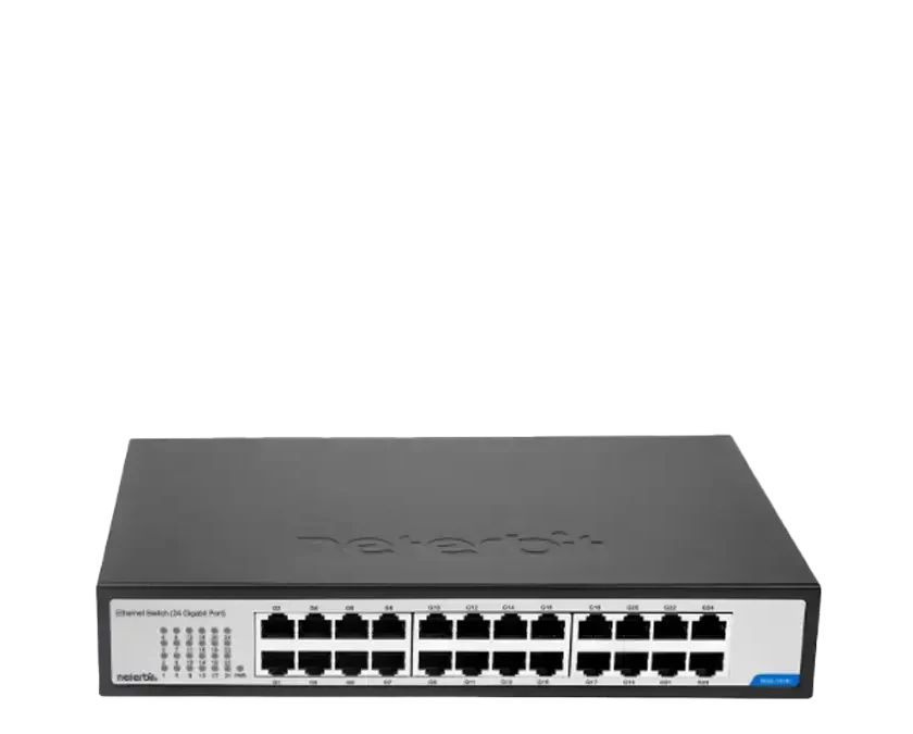 سوئیچ غیرمدیریتی 24 پورت گیگابیتی نتربیت مدل NGS-1024C
