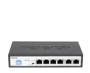 سوئیچ غیرمدیریتی 6 پورت گیگابیتی POE نتربیت NGS-F1006P-A