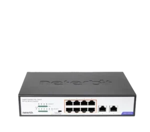 سوئیچ غیرمدیریتی 10 پورت گیگابیتی POE نتربیت NGS-F1010P-A