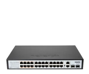 سوئیچ غیرمدیریتی 28 پورت گیگابیتی POE نتربیت NGS-F1028P-C