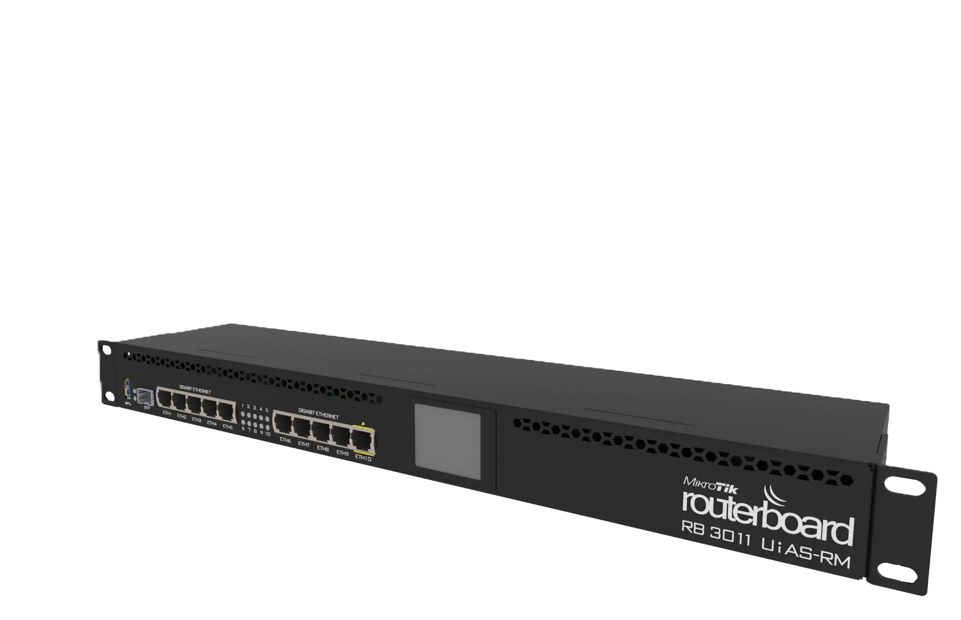 روتر شبکه 10 پورت گیگابیتی میکروتیک RB3011UiAS-RM