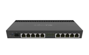 روتر شبکه 10 پورت گیگابیتی میکروتیک RB4011iGS+RM