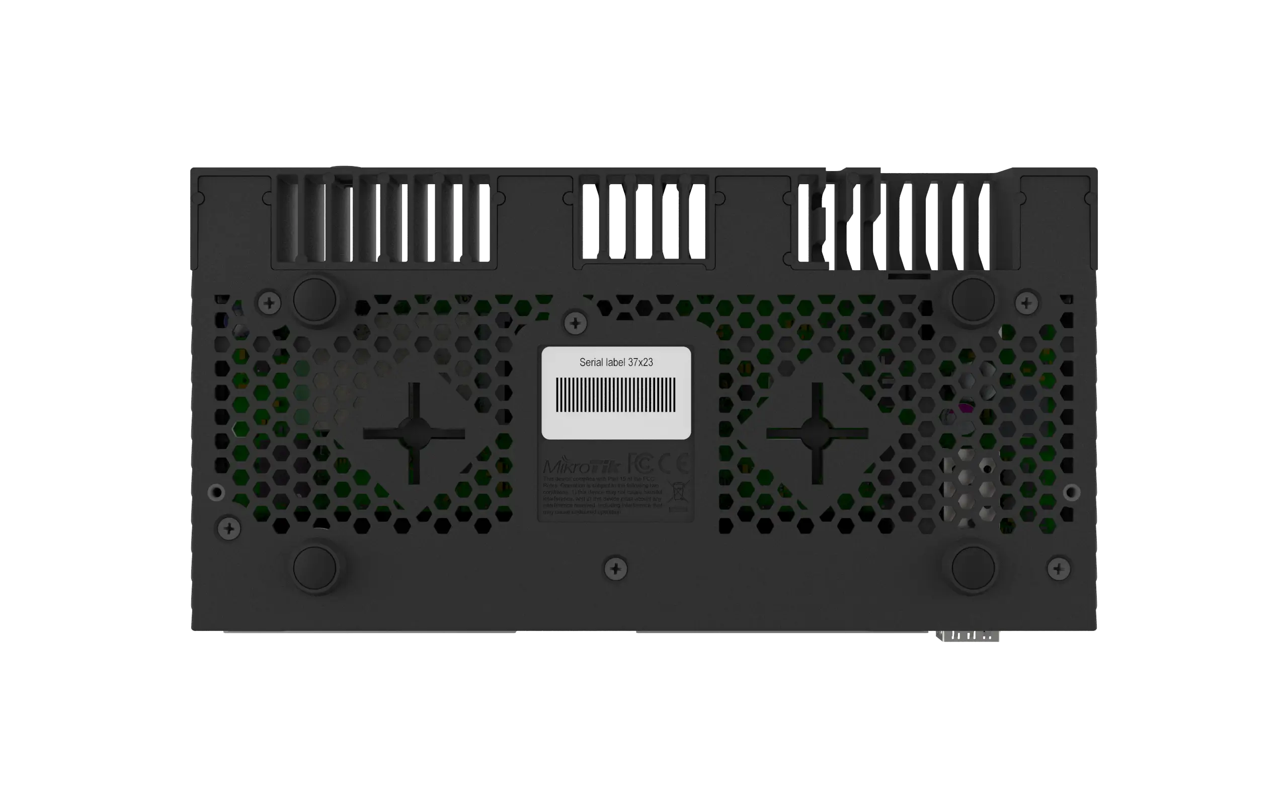 روتر شبکه 10 پورت گیگابیتی میکروتیک RB4011iGS+RM