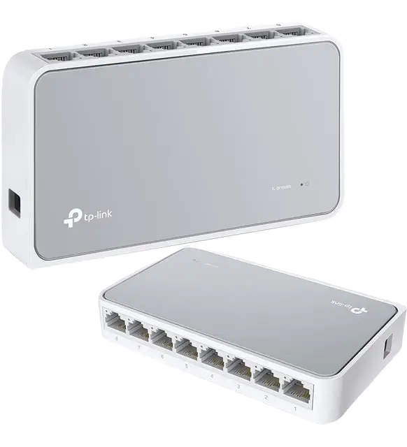 سوئیچ مگابیتی 8 پورت دسکتاپ تی پی لینک مدل TL-SF1008D