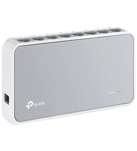 سوئیچ مگابیتی 8 پورت دسکتاپ تی پی لینک مدل TL-SF1008D