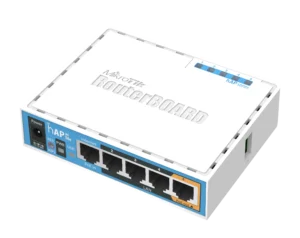 روتر و اکسس پوینت دوباند و AC750 میکروتیک hAP ac lite