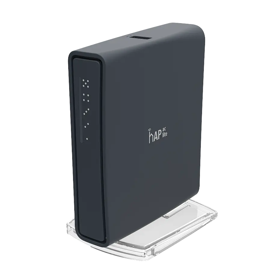 روتر و اکسس پوینت دوباند و AC750 میکروتیک hAP ac lite TC
