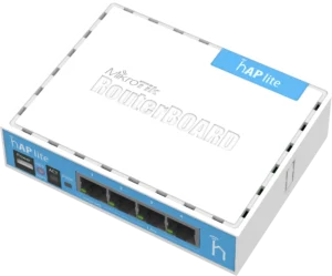 روتر و اکسس پوینت Wi-Fi 4 میکروتیک hAP lite