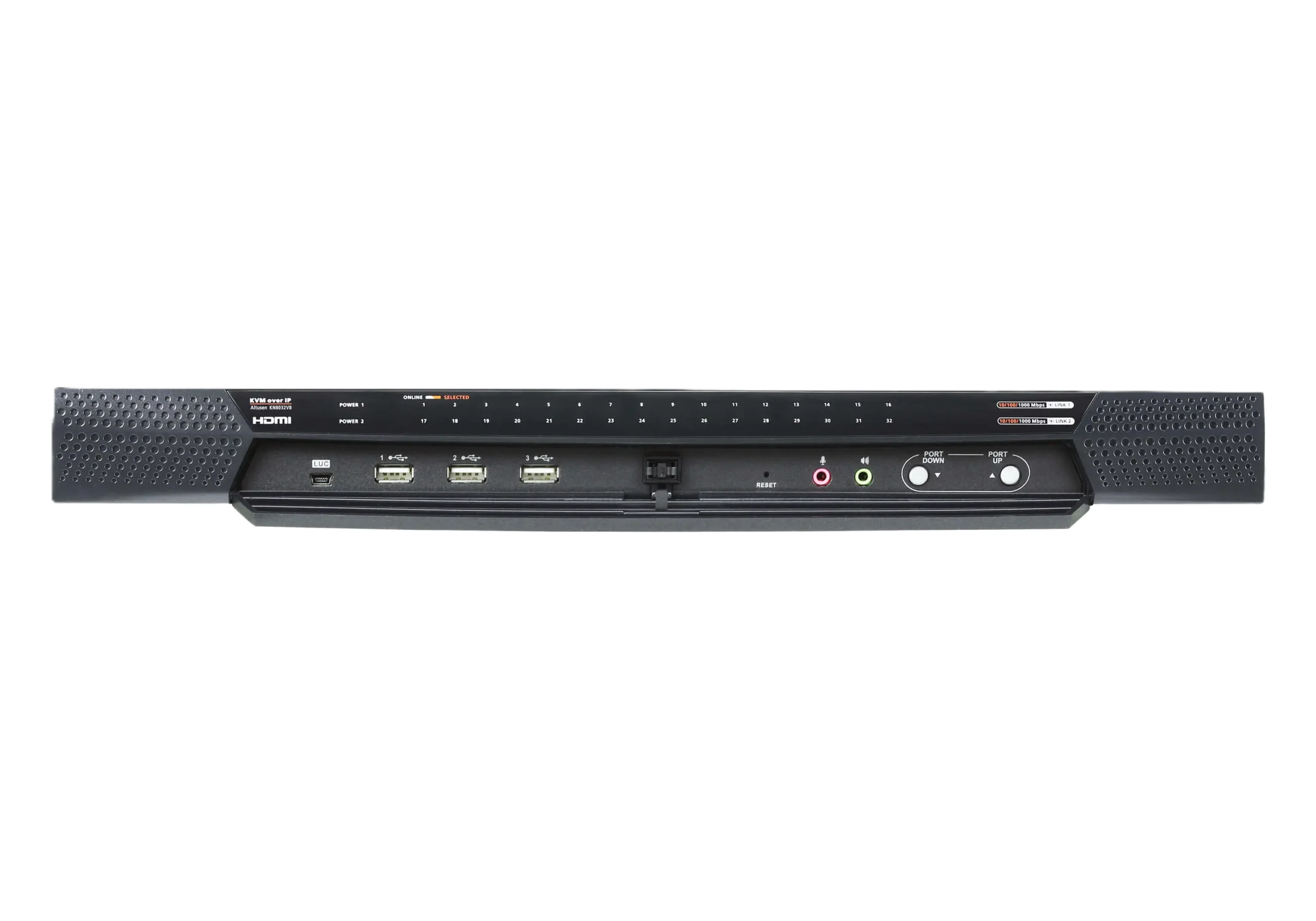 سوئیچ KVM تحت شبکه (KVM over IP) 32 پورت آتن مدل KN8032VB