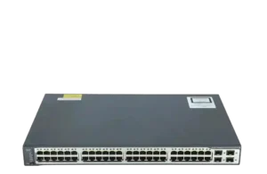 سوئیچ مدیریتی 48 پورت مگابیتی POE سیسکو مدلWS-C3750V2-48PS-S