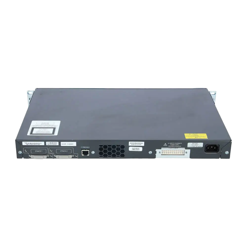 سوئیچ مدیریتی 24 پورت مگابیتی سیسکو مدل WS-C3750V2-24TS-S
