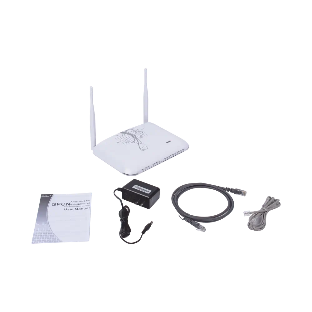 مودم فیبر نوری Gpon-ONT فایبر هوم AN5506-04-FS