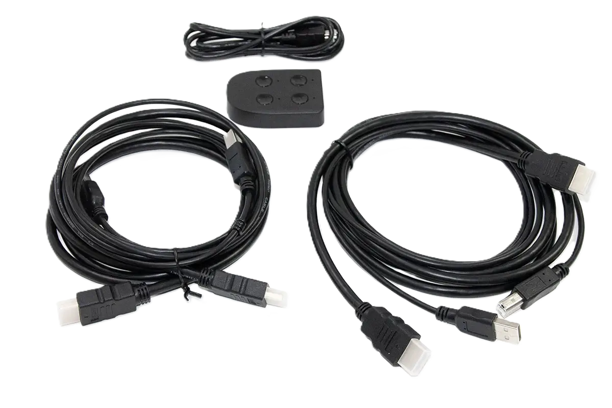 سوئیچ KVM چهار پورت HDMI دی لینک مدل DKVM-410H