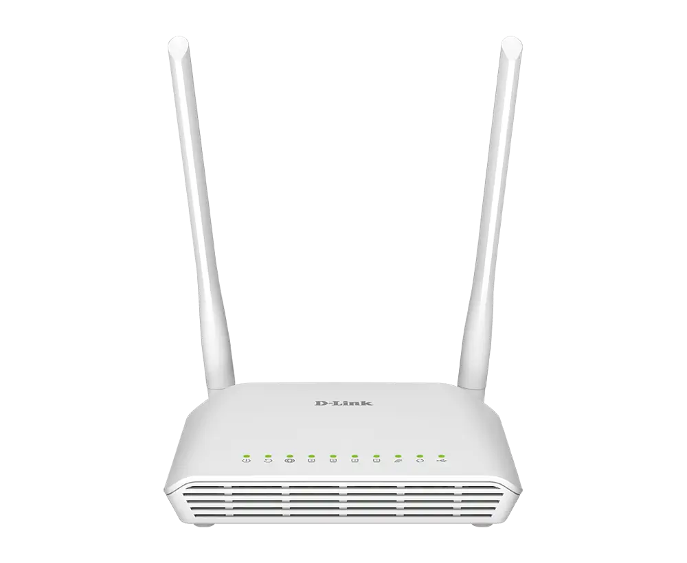 مودم روتر +ADSL2 بی سیم N300 دی لینک DSL-2750U