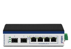 سوئیچ صنعتی 4 پورت گیگابیتی POE اچ آر یو آی HR600-AFG-42S
