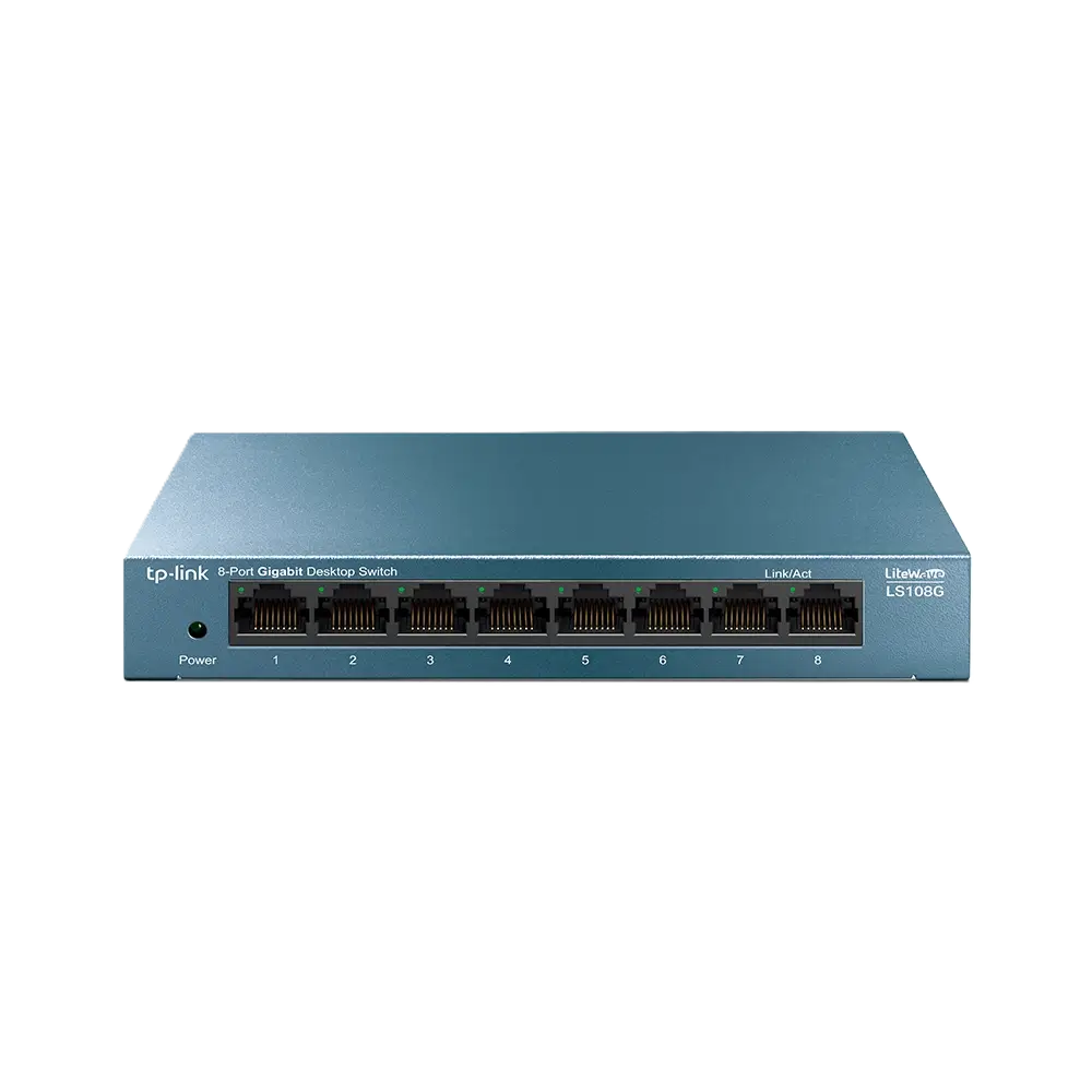سوئیچ گیگابیتی 8 پورت دسکتاپ تی پی لینک LS108G
