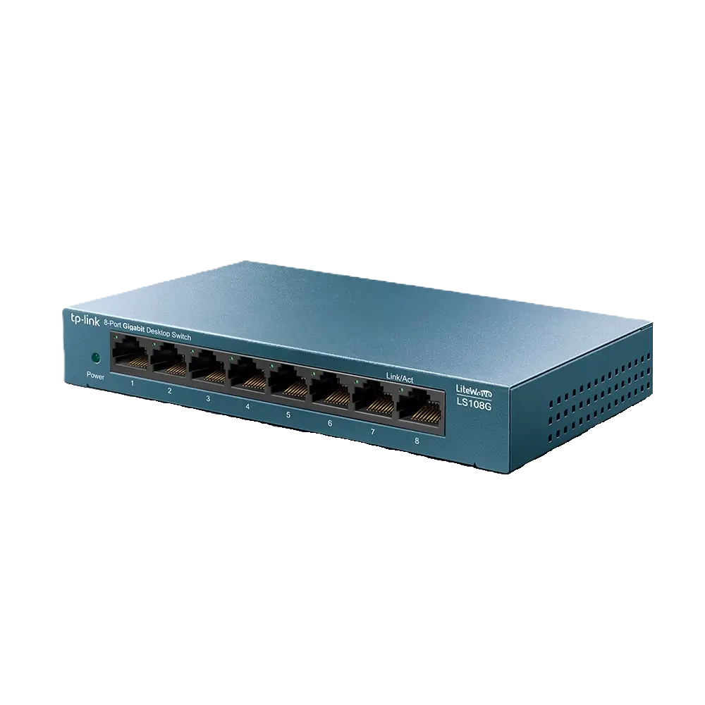 سوئیچ گیگابیتی 8 پورت دسکتاپ تی پی لینک LS108G