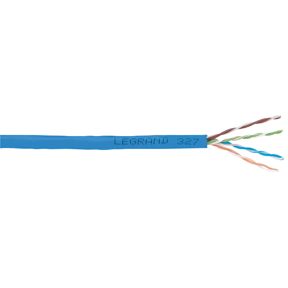 کابل شبکه تمام مس لگراند Cat6 UTP حلقه 305 متری