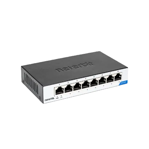 سوئیچ غیرمدیریتی 8 پورت مگابیتی نتربیت مدل NES-1008C