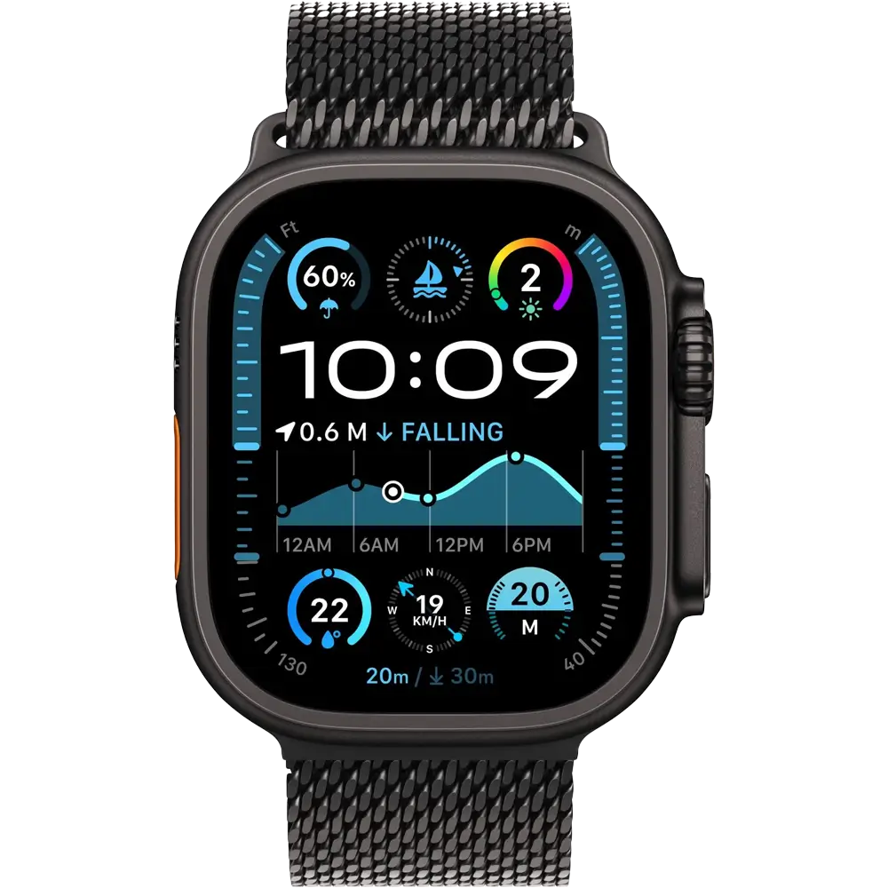 ساعت هوشمند اپل مدل Apple Watch Ultra 2 Black milanese
