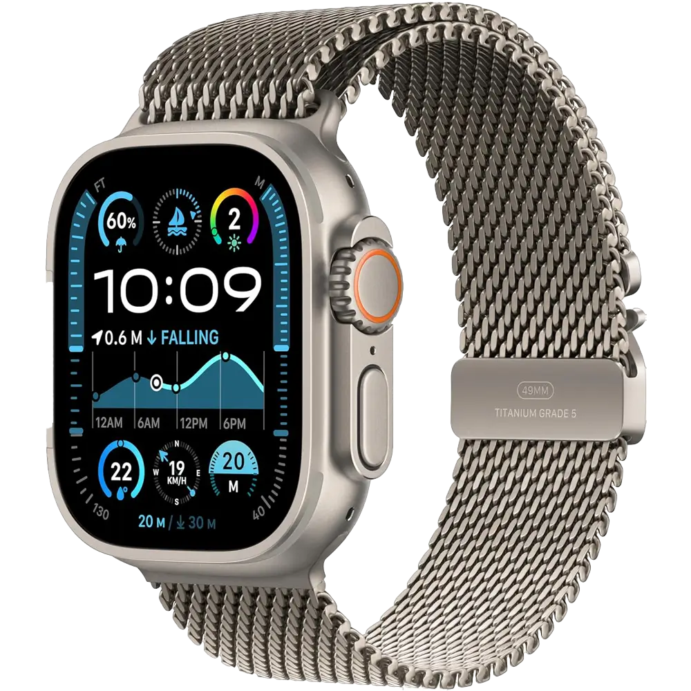 ساعت هوشمند اپل مدل Apple Watch Ultra 2 Natural milanese