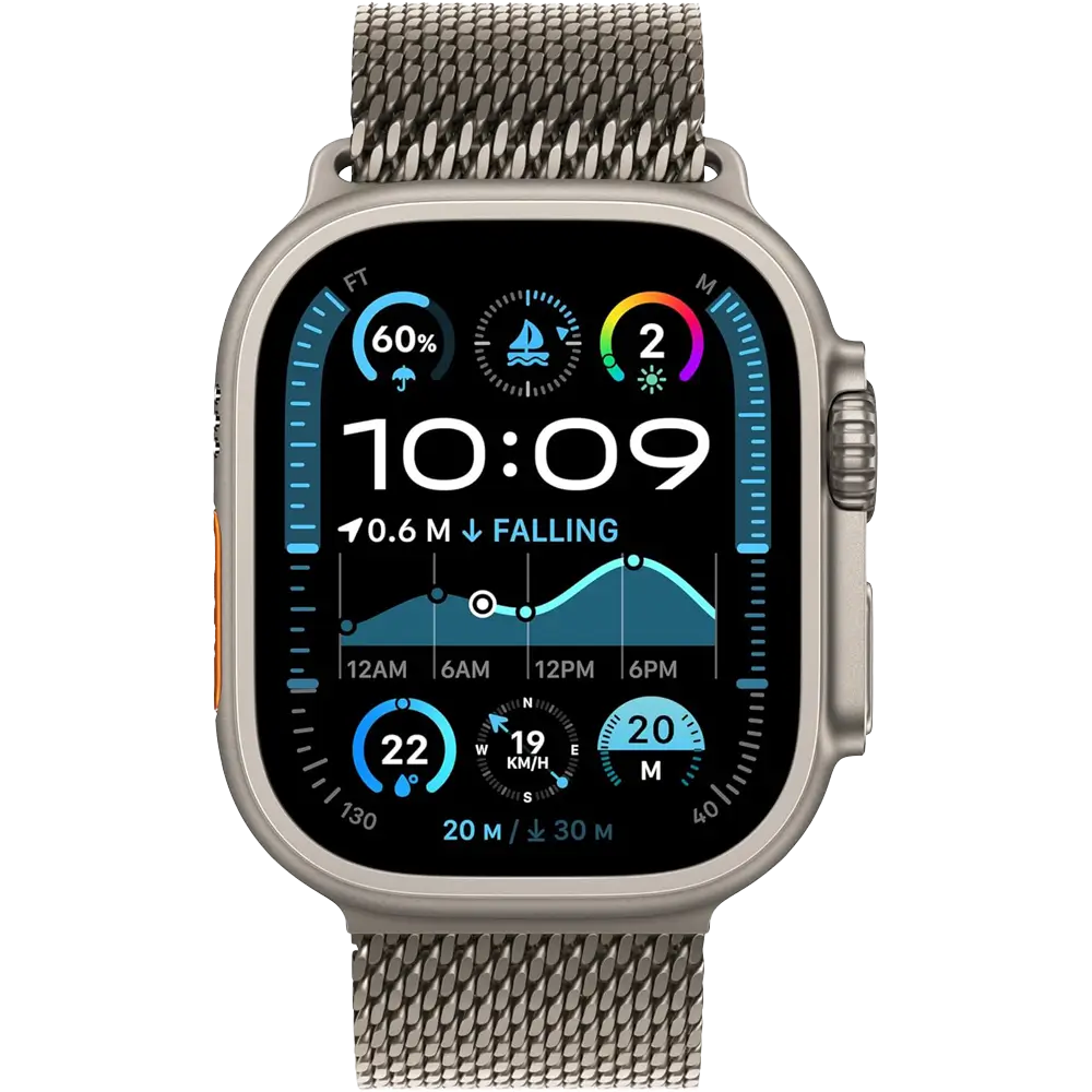 ساعت هوشمند اپل مدل Apple Watch Ultra 2 Natural milanese