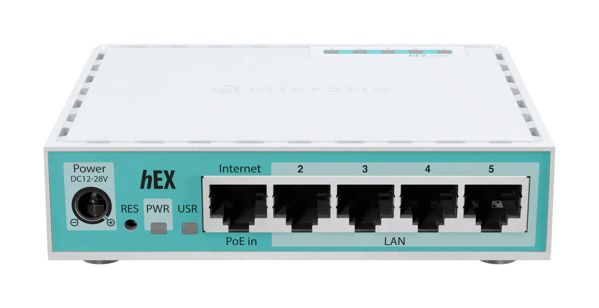 روتر شبکه 5 پورت گیگابیتی میکروتیک مدل hEX refresh